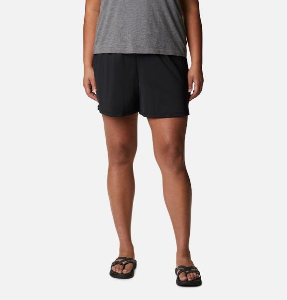 Columbia Sandy Creek Shorts Black For Women's NZ89041 New Zealand